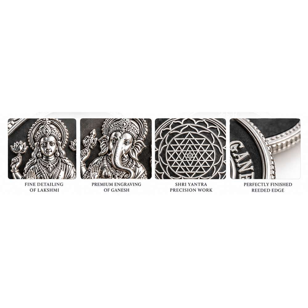 JKP Jewellers 5g silver coin - product detail crop — angle 4 of 6