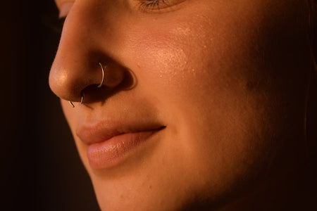 Gold Nose Pin 1