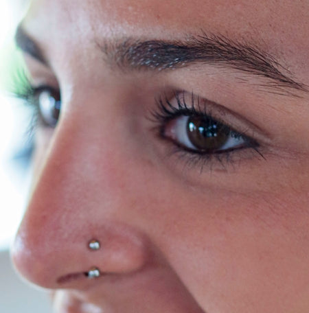 Floral Nose Pin 2
